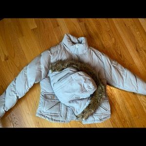 CALVIN KLEIN PUFFER WITH HOOD